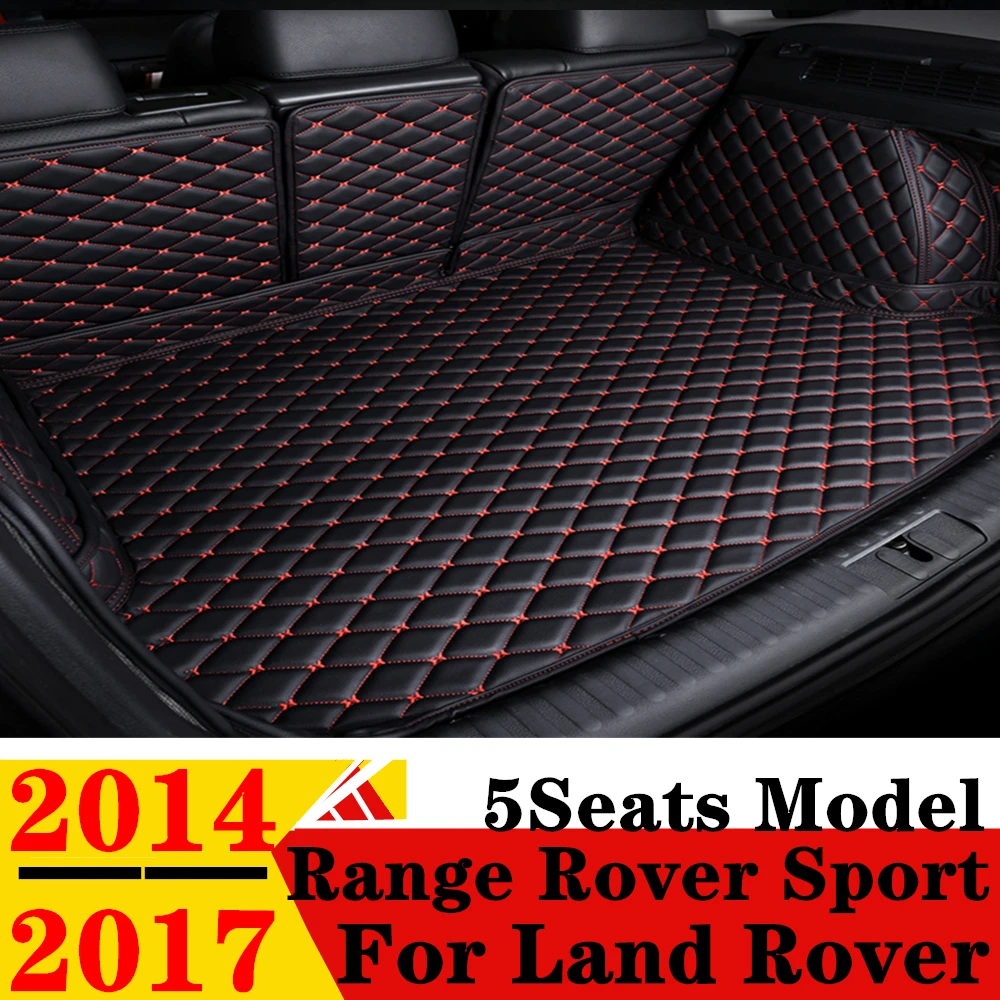 

Автомобильный коврик для багажника Land Rover Range Rover Sport 5 мест 2014 2015 2016 2017, задний ковер для груза, подкладка для багажника