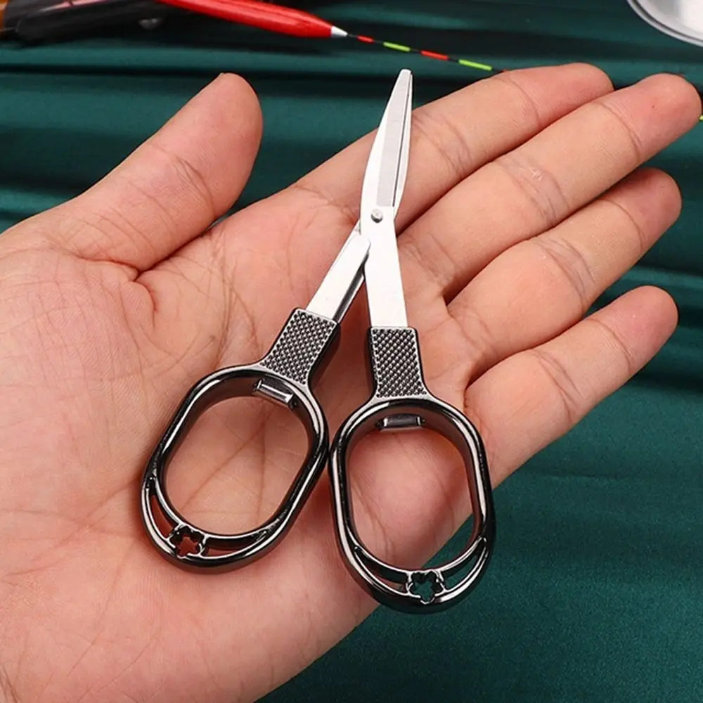 

Fish Line Scissors Cutting Wire Line Cutter Sewing Tool Retractable Scissors Folding Scissors Fishing Scissor Mini Scissors