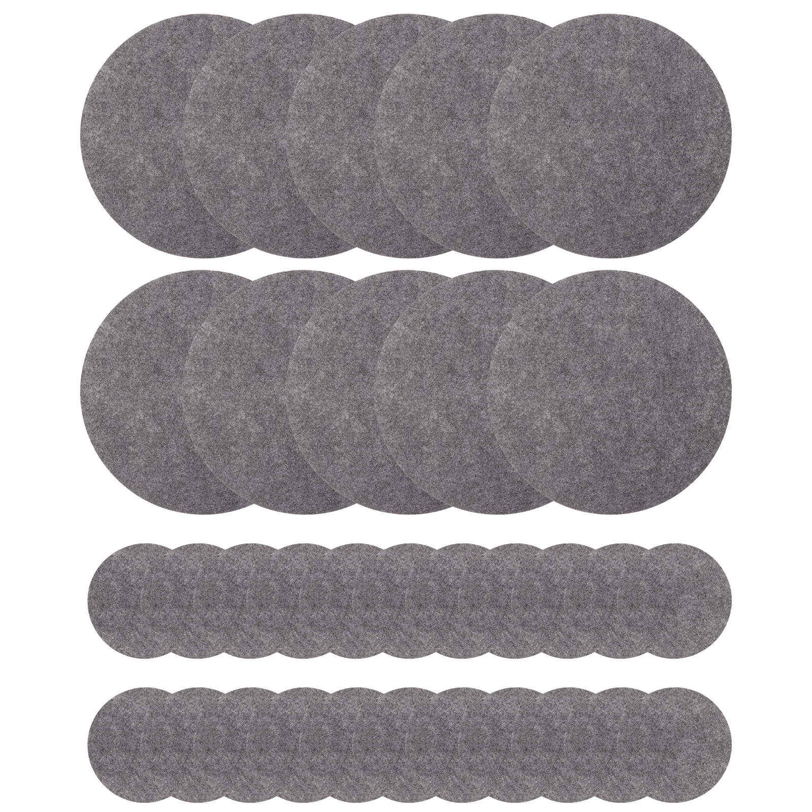 

30pcs Felt Dividers Gray 5 Inch Gray 10 5 Inch Plate Protectors Pan Cookware Separators Reusable Storage