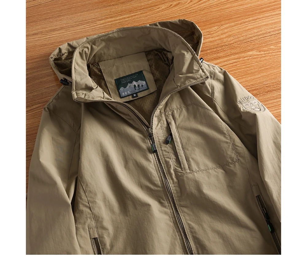 Autumn Men's Hiking Waterproof Jackets Men Outdoor Quick Dry Sports Climbing Hooded Coats Men Breathable Windbreaker Jackets 5XL 23 S6dd46812550f47eea7abb38b745d6e86o