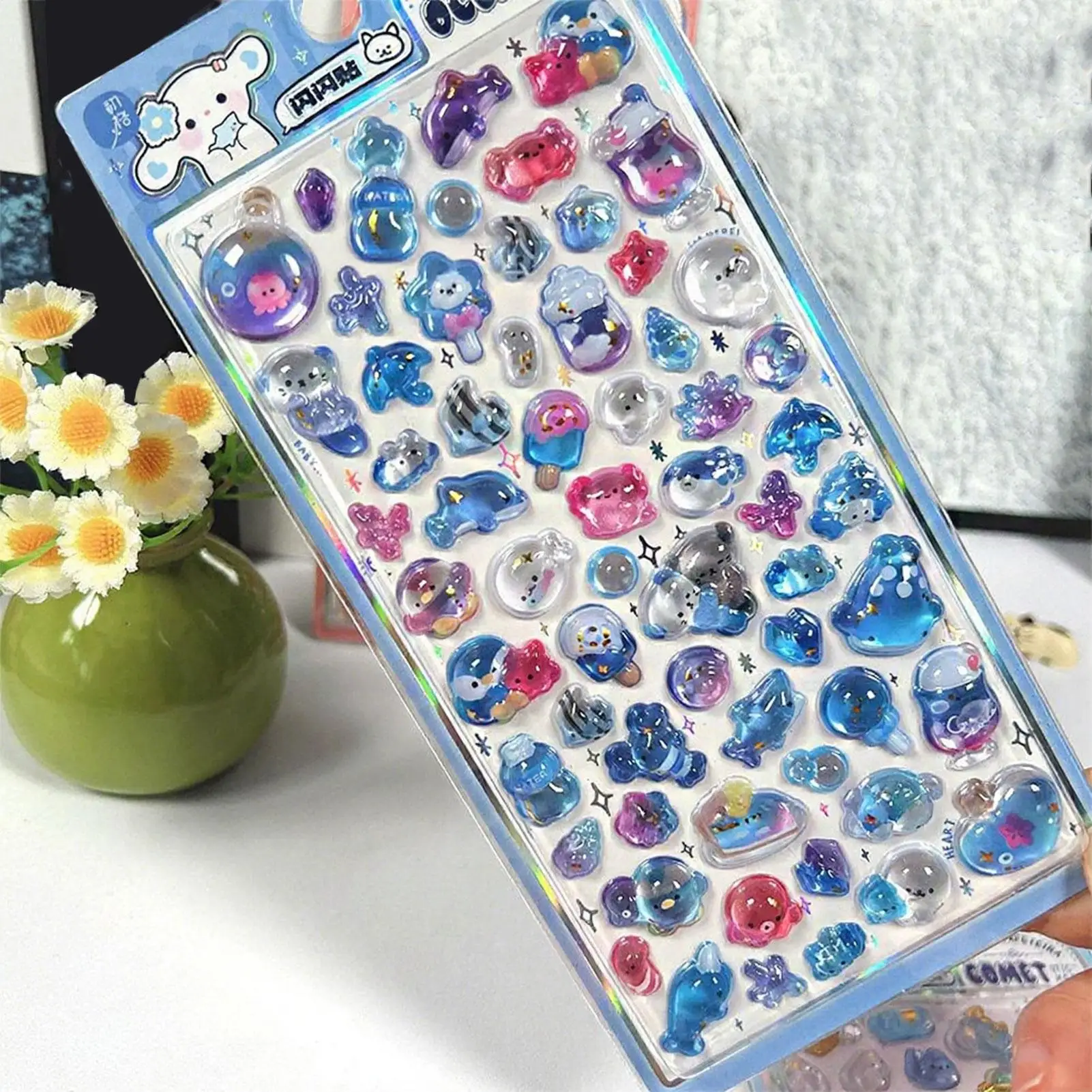 

Детские наклейки 3D тисненые мини-наклейки из ПВХ, декоративная наклейка для поделок, чашек с водой, ноутбуков, гитар, чемоданов, ноутбуков