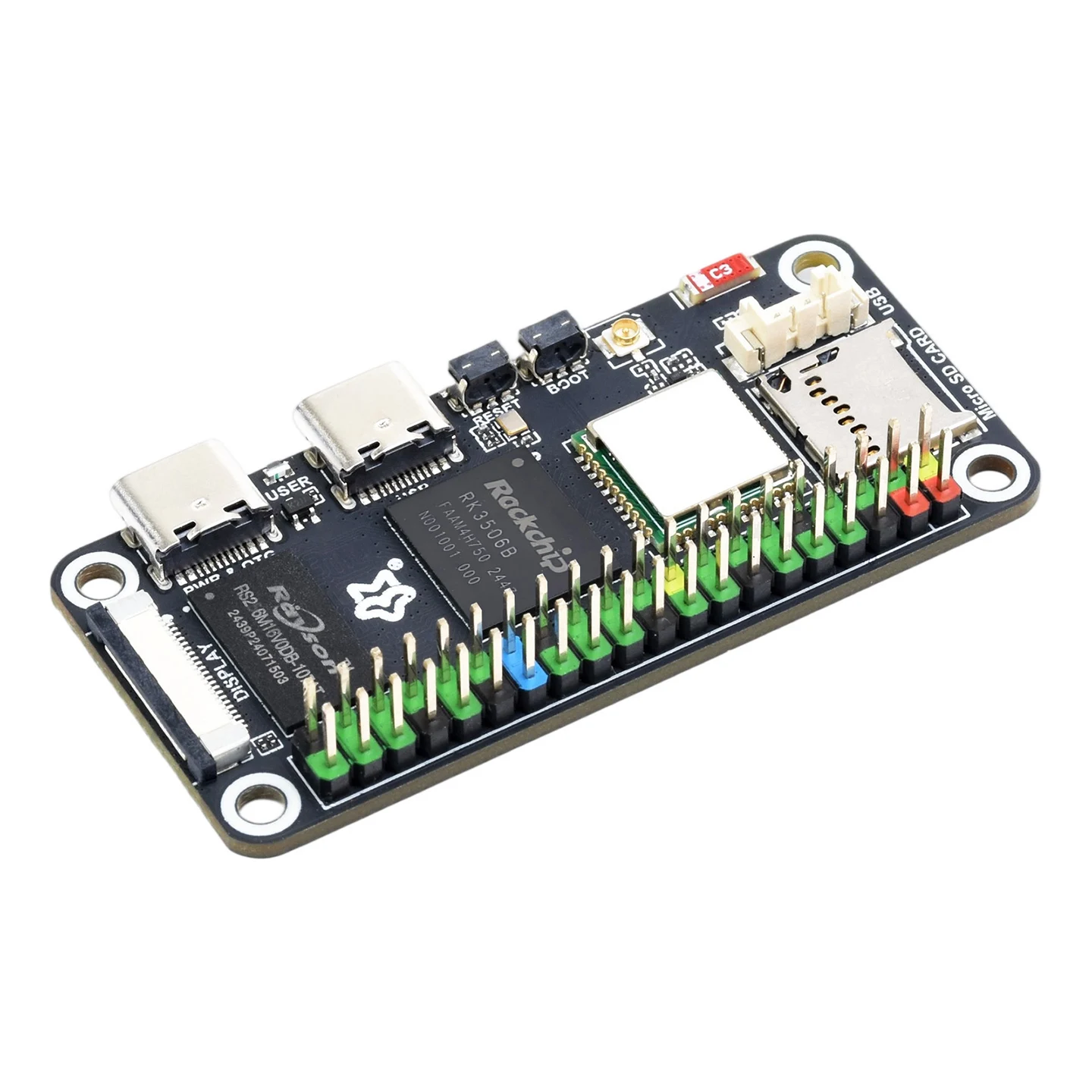 

Waveshare Luckfox Lyra Zero W Micro Linux Development Board Based On RK3506B Chip,Triple-core Arm Cortex-A7 And Arm Cortex-M0