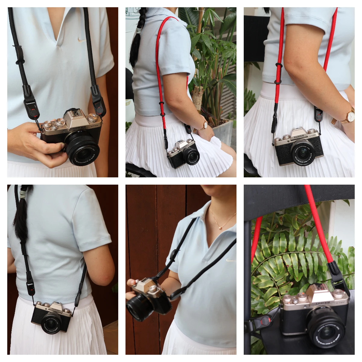 Универсальный ремешок на плечо для камеры Nikon Panasonic Canon Leica Sony Pentax Fujifilm, шейный ремень A7M4 A7C Fuji XT20 XS10