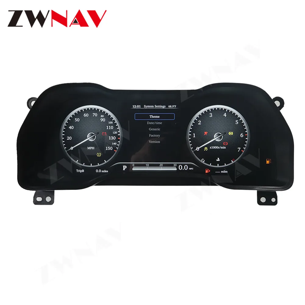 

Latest Multi-Function Digital Virtual Cockpit Car LCD Dashboard Instrument Display Panel Speedmeter For Toyota 4Runneer