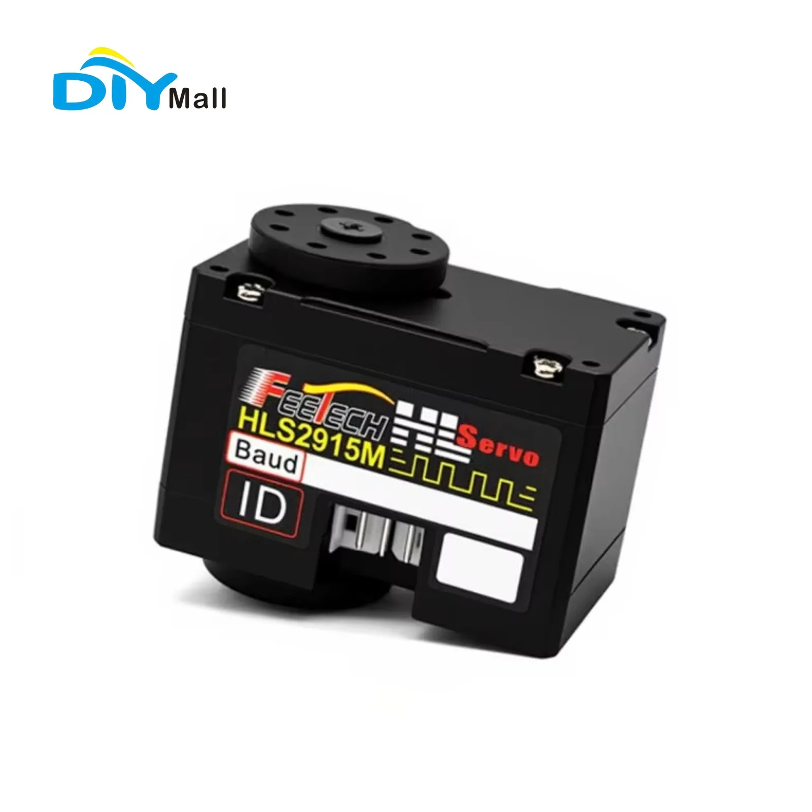 Feetech HL-2915 12V Dual Axis TTL Bus Servo Constant Torque Coreless Motor Metal Gear for Robotics (9KG.CM / 14KG.CM) 360 Degree