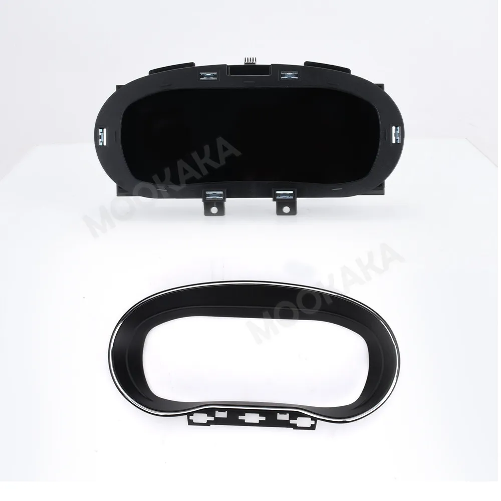 Car dashboard Auto Gauge For Volkswagen POLO 2009-2016 LCD dashboard Instrument Digital Cluster Panel Linux system Speed Meter