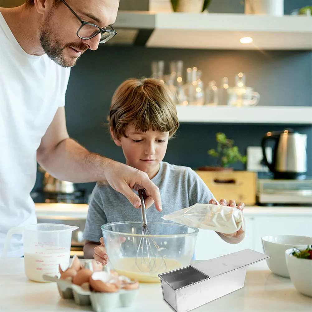 

Non-Stick Bread Loaf Pan Homemade Toast Baking Large Capacity Conduction Reusable Metal Mold Cake Bakery Party Use