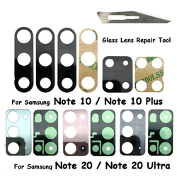 Rear Back Camera Glass Lens For Samsung Note 10 20 Ultra M31s S20 Fe M21 M31 M31S M51 Camera Glass With Glue Adhesive