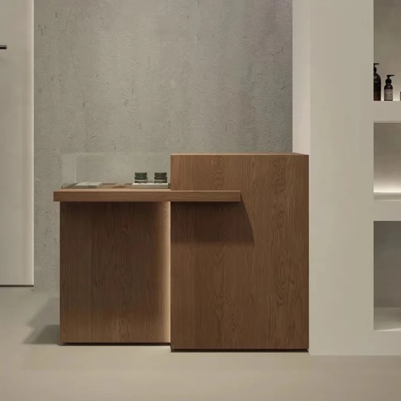 

Стойка регистрации простого дизайна, современные кассовые бизнес-стойки, стойка регистрации, офисная мебель