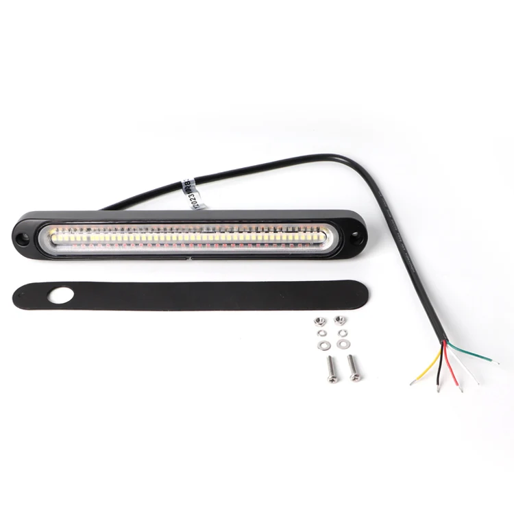 

3inch White/Amber/Red Mini Light Bar LED Reversing/Brake/Warning/Driving Multifunctional Car Light 3 Color Work Light Multicolor
