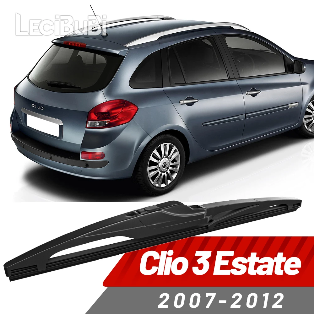 Heckscheibenwischerblatt Scheibenwischer Zubehör für Renault Clio 3 Grandtour KR Estate 2007–2012 2008 2009 2010 2011