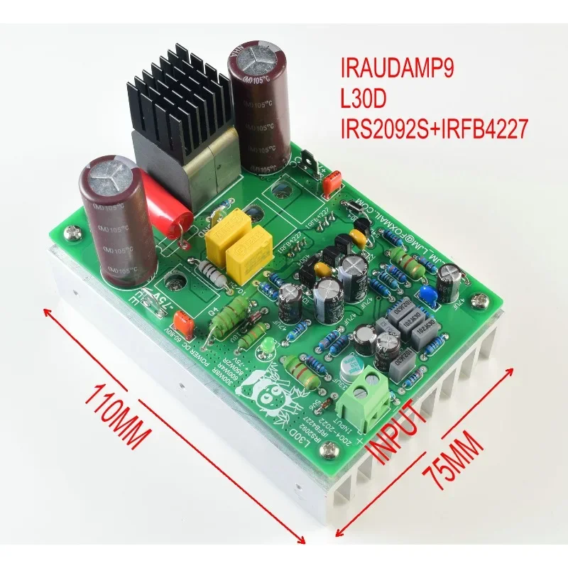 L30D 300-850W Digital Power Amplifier, Mono