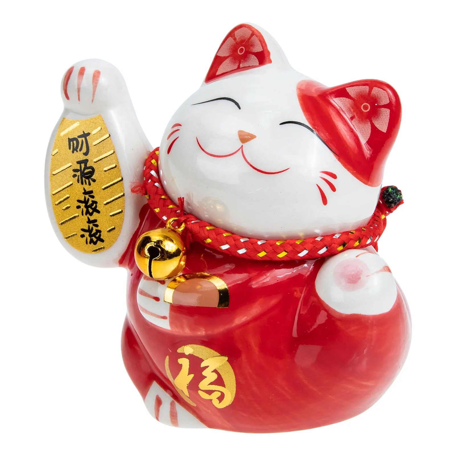 

Living Room Decoration Cat Statues Home Adorable Saving Pot Lucky Waving for Lovers Cute Figurine