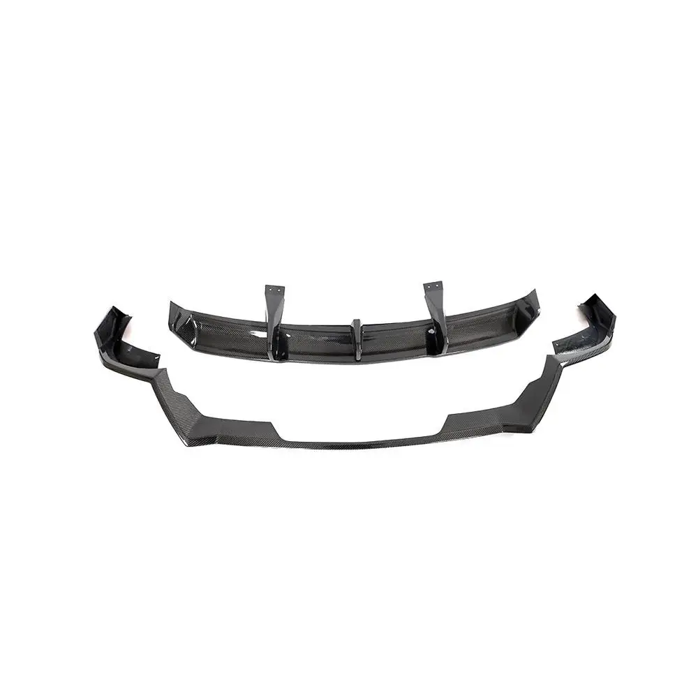 

Задний бампер, спойлер, сплиттер из углеродного волокна, черный для Chevrolet C8 corvette Z06 2023-24