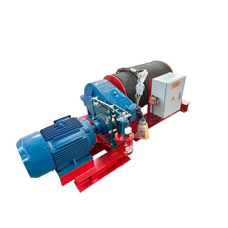 Three Phase Winch Motor Electric Winch AJK Model for Heavy Duty Construction Building Warehouse Lifting Pulling Machine Pro