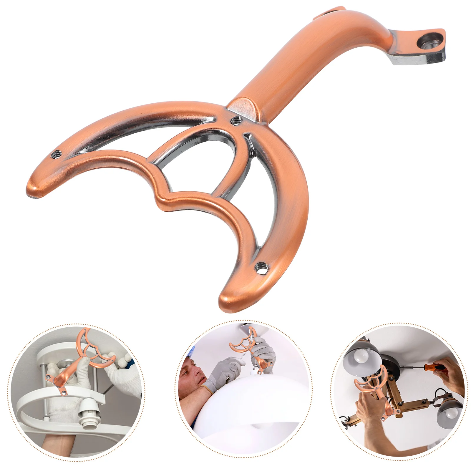 

Ceiling Fan Arm Holder Ceiling Fan Arms Replacement Sturdy Zinc Connector Parts Replacement Accessories Enhancements