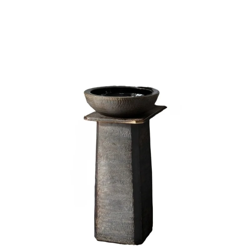 

Garden pool washbasin column basin integrated column type washbasin floor type washbasin column type