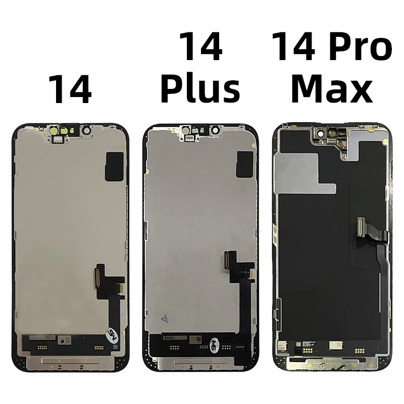 CHOICE AAA+ OLED For iPhone X XR XS Display 3D Touch Screen Digitizer For 11 Pro 12 Mini 13 Pro Max 14 Plus LCD Replacement Part