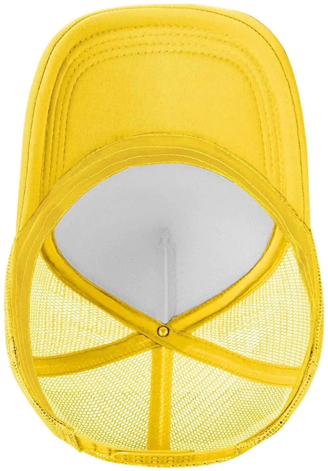 Cappello da camionista amante del perdente, berretto a rete regolabile, cappello da Baseball Unisex, adatto per sport, pesca, viaggi. Giallo