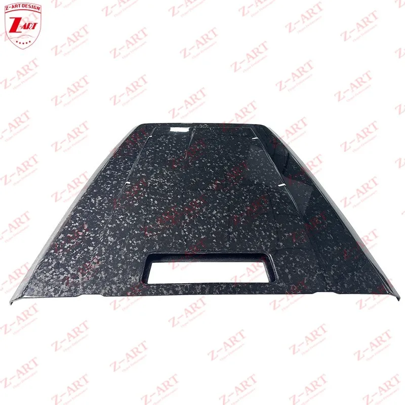 Z-ART M Style Dry Carbon Fiber Engine Bonnet for Benz G Class Dry Carbon Fiber Engine Cover for W464 G Class 2019+