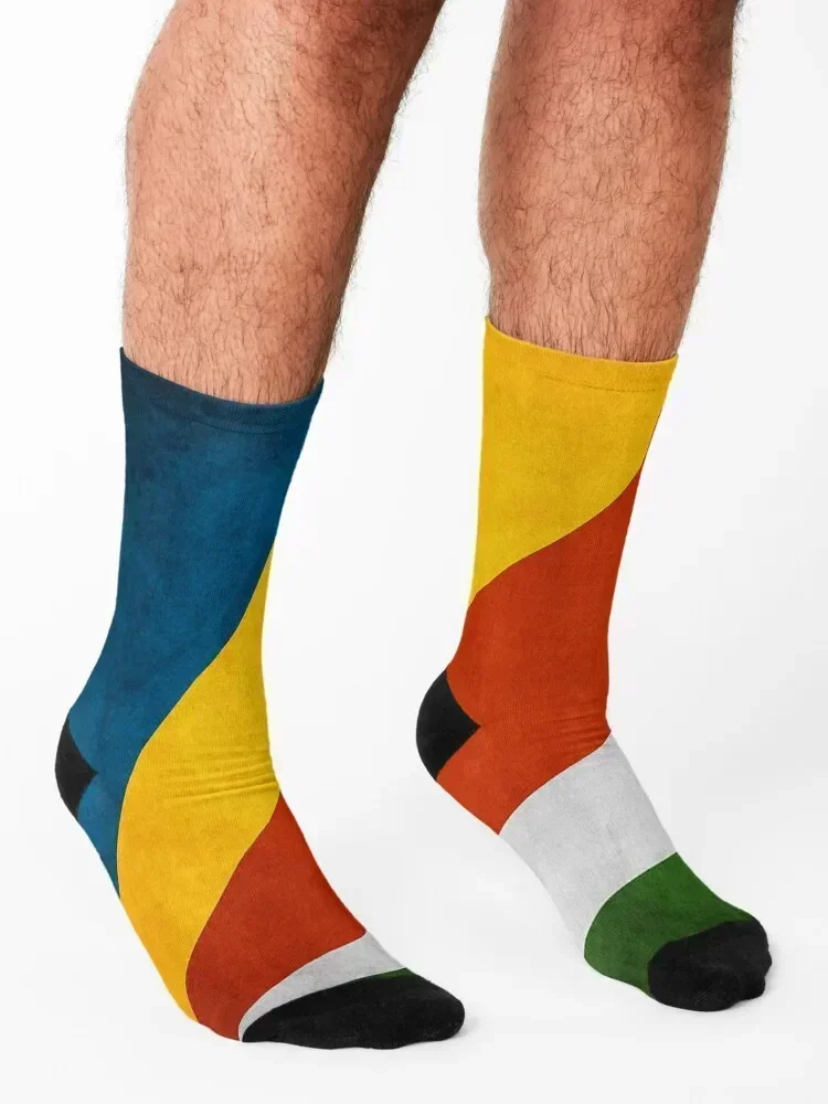Seychelles Seychellois Flag National Flag of Seychelles Seychellois National Flag Socks aesthetic Boy Socks Women's