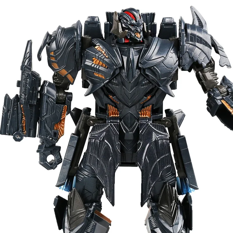 BMB H6001-2 TLK Transformation Action Figure Toy Masterpiece Mega Galvatron Movie Model 19cm ABS Deformation Car Robot Doll Gift