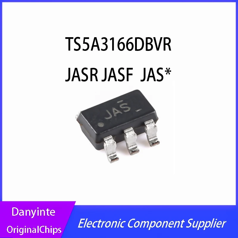 

New TS5A3166DBVR TS5A3166DBV TS5A3166 JASR JASF JAS* SOT23-5 New and Original in stock