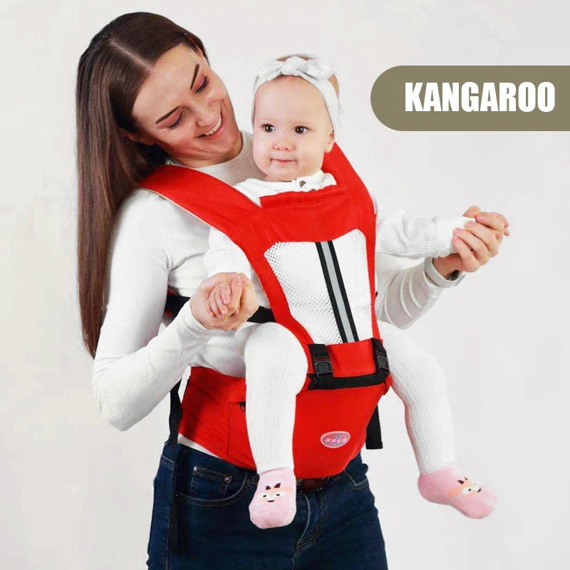 Ergonomic baby carrier, wrap-around backpack, baby travel and activity equipment, such as kangaroo, hip seat dropshipping