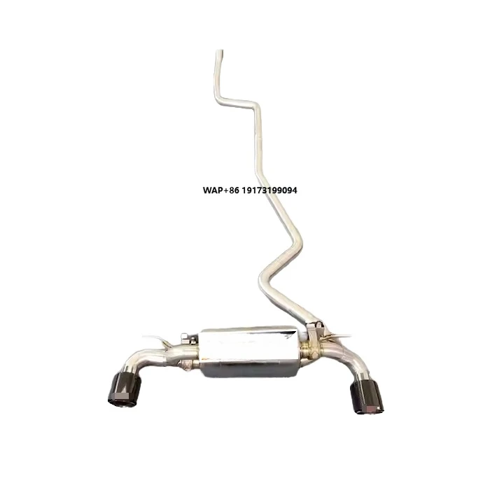 

Car Valvetronic Exhaust Syatem Catback for BMW-116i 118i 120i F20 F21 Exhaust Pipes 304 Stainless Steel Valved Muffler