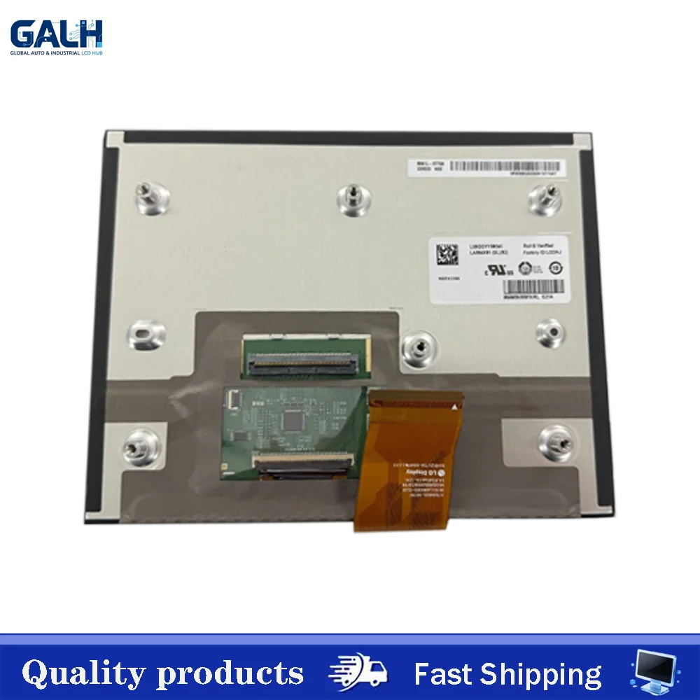 LA084X01-SL01 SL02 SL03 New 8.4 Inch LA084X01(SL)(02) LCD With Touch Screen For Jeep Dodge Grand RAM Uconnect Radio Navigation
