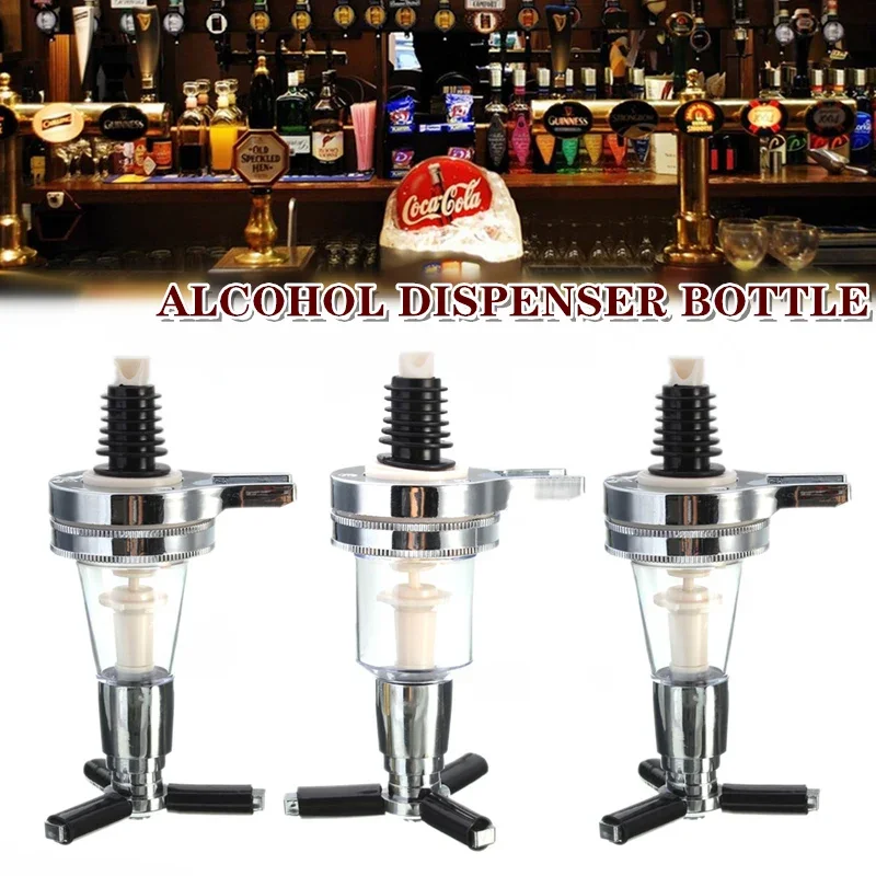 

25/35/45ML Liquor Dispenser Bottle Replaceable Nozzle Head, Wine Holder Alcohol Drink Shot Bottle Whiskey Dispenser Optics Heads