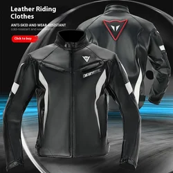 Rock Biker PU leather Cycling Suit Men'S Motorcycle Off-Road Anti Fall Suit Windproof Knight Racing Outdoor Protective Suit