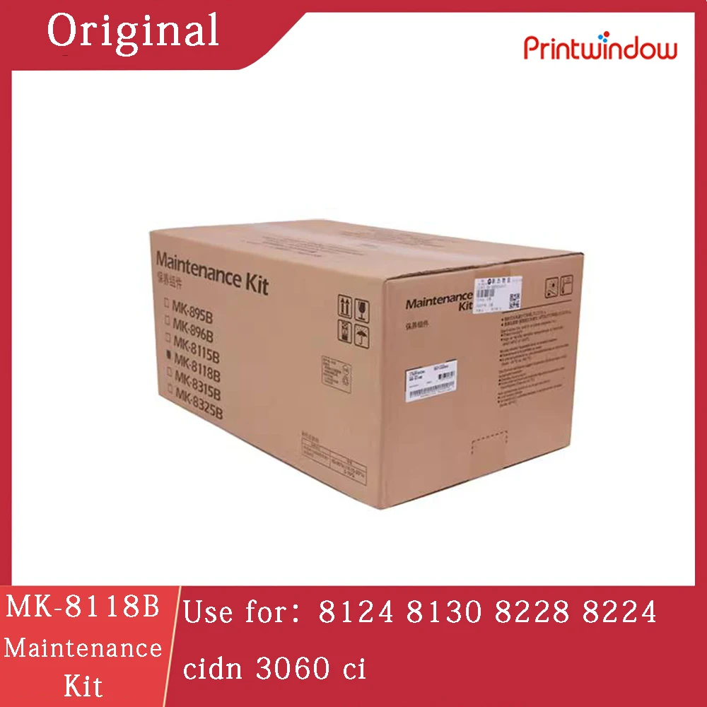

Оригинальный новый комплект для обслуживания MK-8118B для Kyocera 8124 8130 8228 8224cidn 3060 ci DK-8115 DV-8115CMY 1702P30CN1