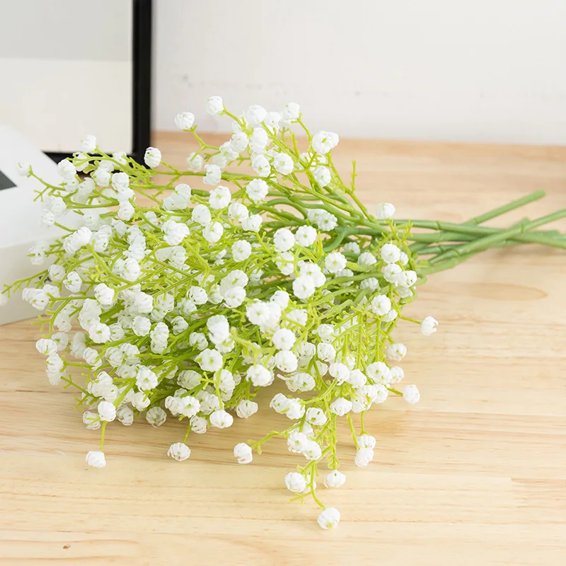 38CM Artificial Starry Home Decoration Silk Flower Wedding Starry Bouquet Plastic Flower Artificial Starry Grass