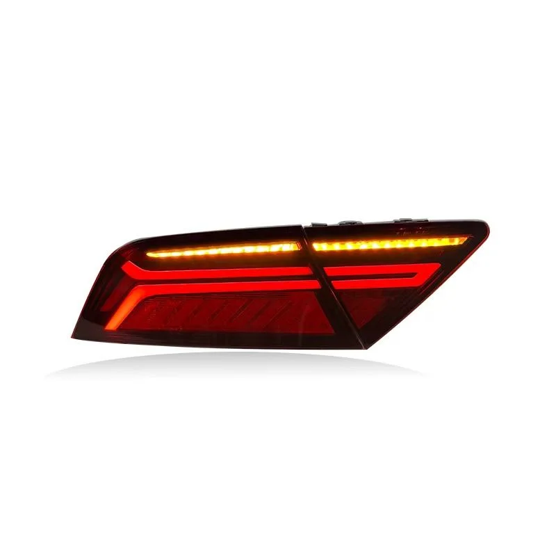 SJC Auto Tail Lights Dynamic Animation Signal Rear Lamp with Stop Brake Reverse Light for Audi A7 RS7 2011-2014 Car Accessories