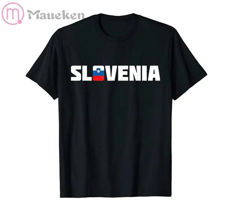 Camiseta de la selección nacional de Eslovenia para hombre, camiseta 100% de algodón, ropa, camisetas de país SVN Slovenija SI, 2026