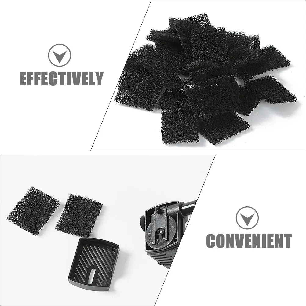 

90pcs Filter Sponge Pump Drinking Fountain Accessories Greenhouse Filters Watering Fountains Replacement Sponges Water Pump