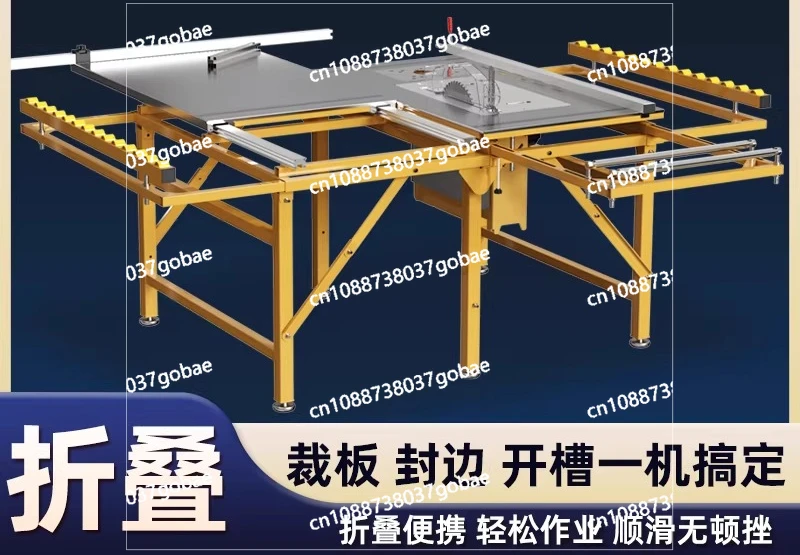 Woodworking precision push table saw multi-functional all-in-one machine small special workbench dust-free child and mother