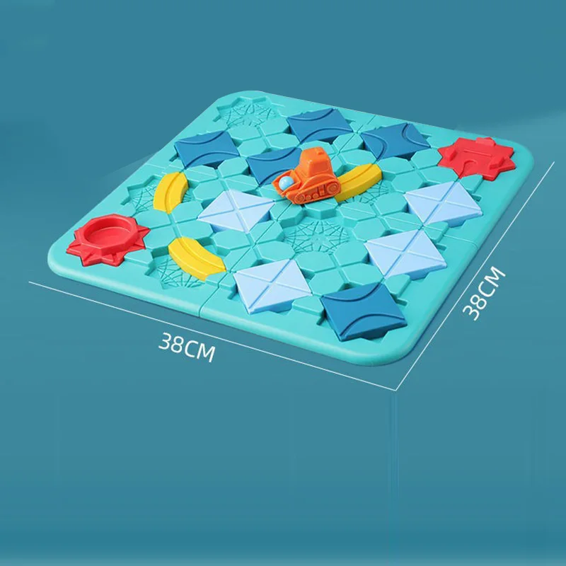 ของเล่นสร้างถนนเชิงตรรกะ เกมกระดานที่น่าสนใจ ของเล่นเพื่อการศึกษาในช่วงต้น ของขวัญที่ยอดเยี่ยมสำหรับเด็ก