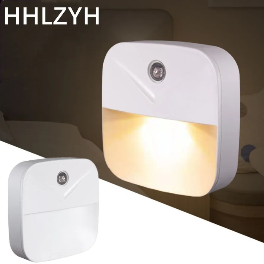 Hhlzyh führte Nachtlicht Bewegungs sensor drahtlose Wand lampe Schlafzimmer Dekor für Küchen treppe Flur Schrank Schrank Kleider schrank Licht