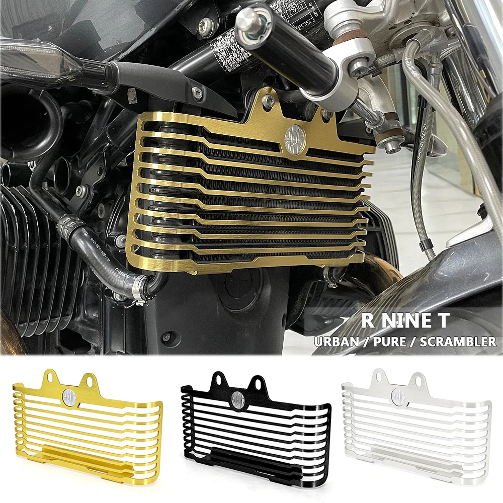 

For BMW RNINET R NineT R9T Pure Racer Scrambler 2014-2024 Motorcycle Oil Cooler Radiator Guard Protector Grille Cover Mesh