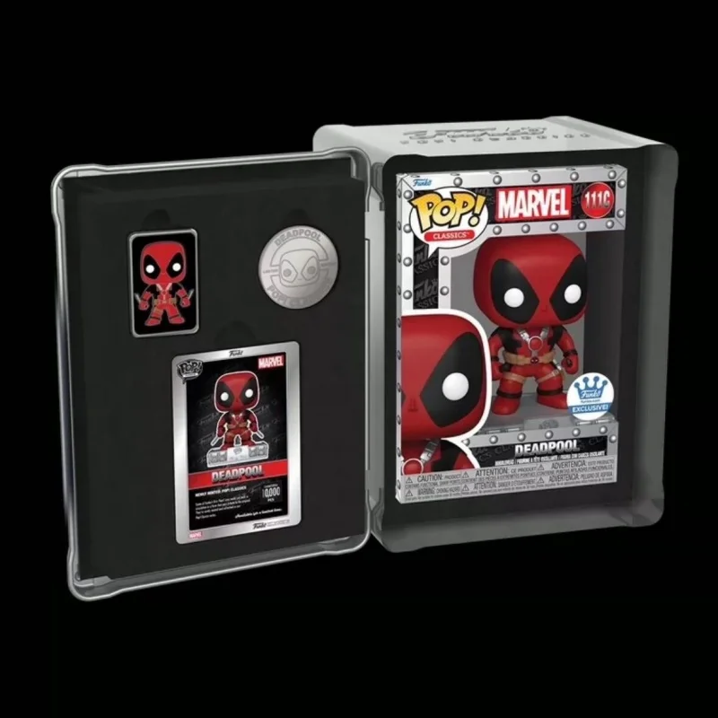 

Original Funko Pop Deadpool Vinyl Figure Model Commemorative Coin Global Limited Edition Collectibles Souvenirs Gifts Toys