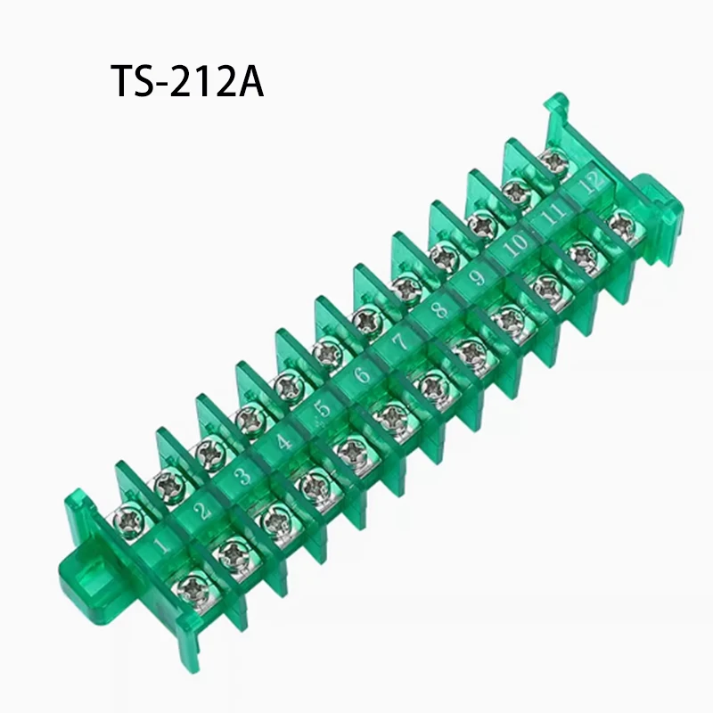 TS-212 green rail voltage wiring terminal block current experimental test terminal