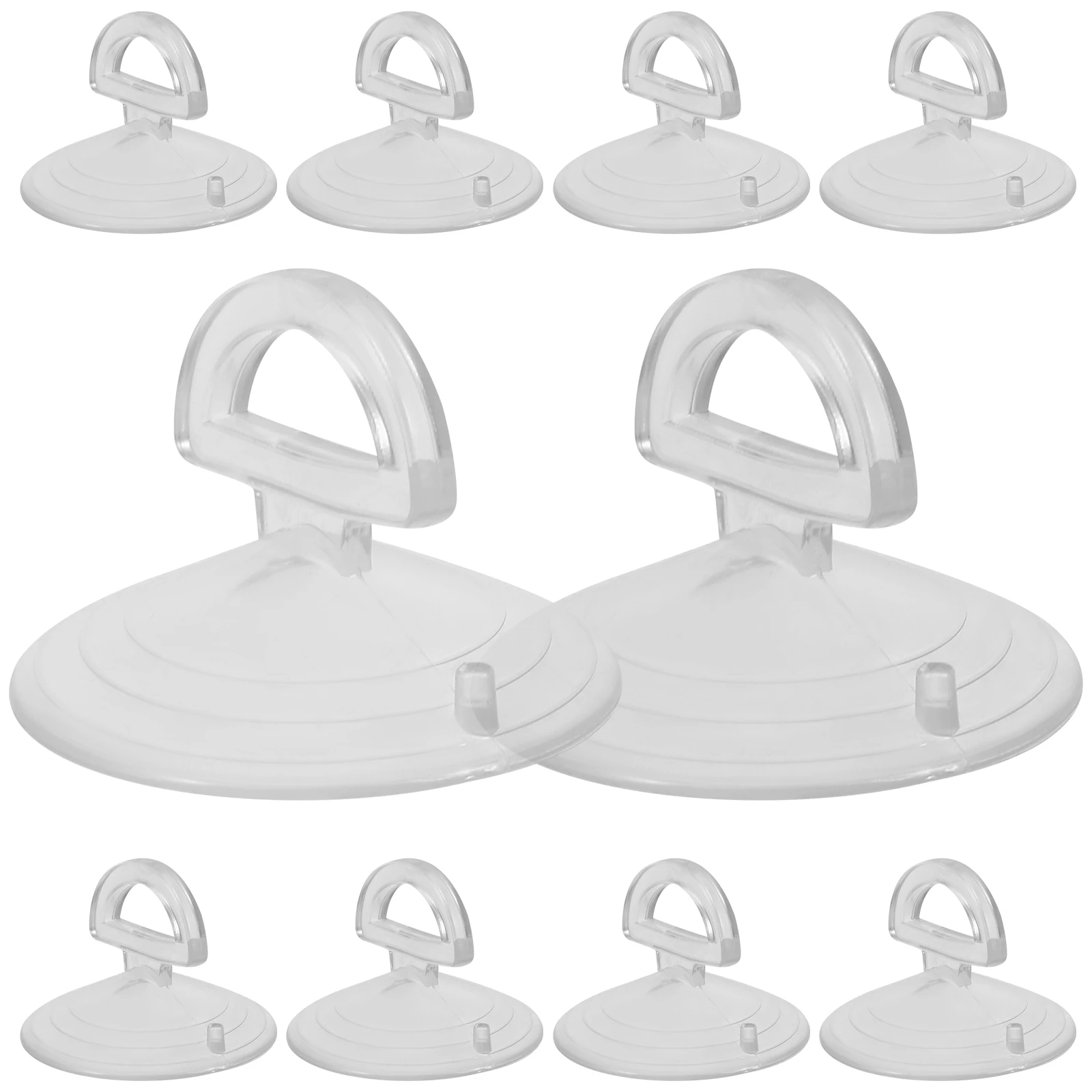 

10 Pcs Cooking Utensils Suction Cup Sucker Silica Gel Heavy Duty Light Bulb Extractor