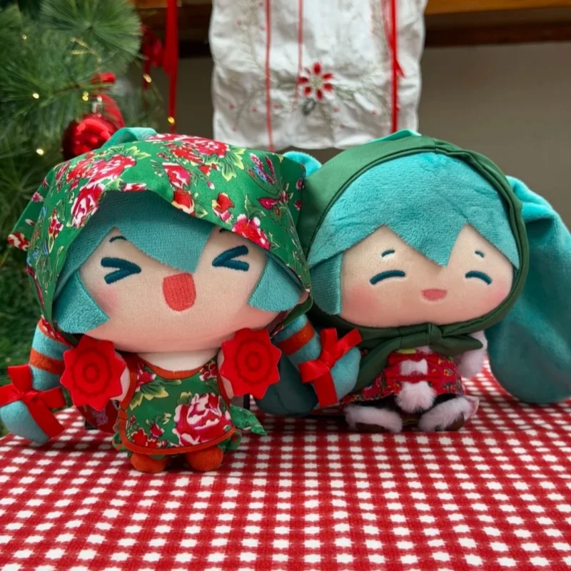 ldcx-hatsune-miku-plush-keychain-northeast-floral-coat-style-built-in-airbag-press-to-move-ponytail-new-year-gift-for-anime-fans