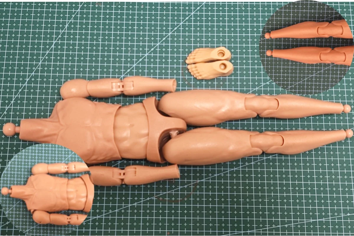 EASY 1/6 Asien HK Soldat Puppe SDU Kopf COO Körper Hängen Brust Action Figur Über 12 "Fans Sammeln ES 26070A 1/6