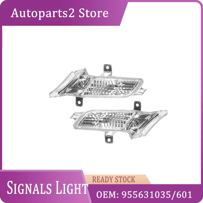 

95563103501 95563103601 LED Signal Light Side Light Turn Lamp Cover for Porsche Cayenne 2008