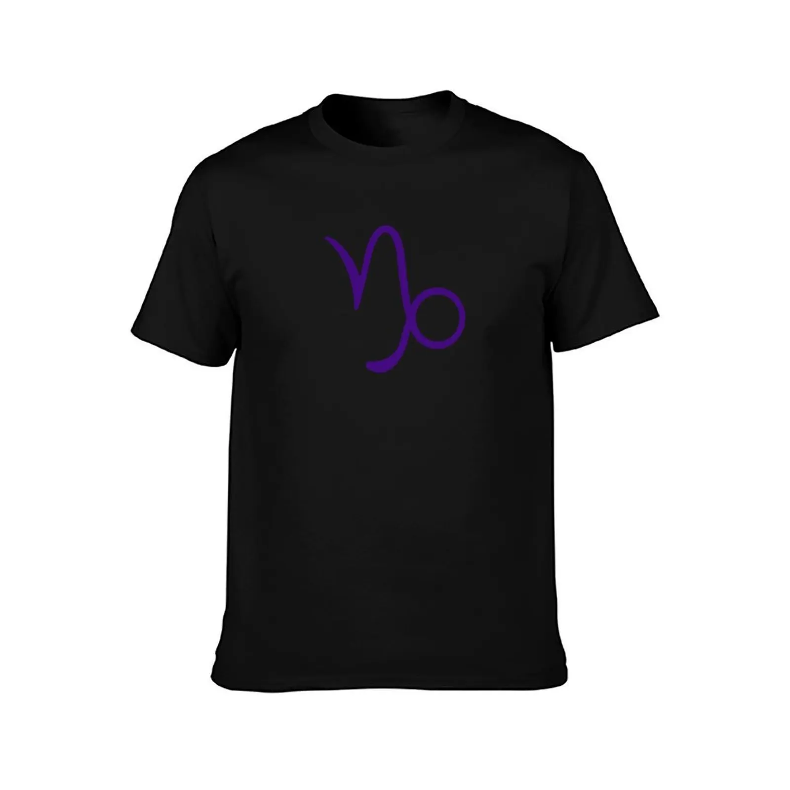 Purple Capricorn T-Shirt Work Casual Loose Fit T-Shirt
