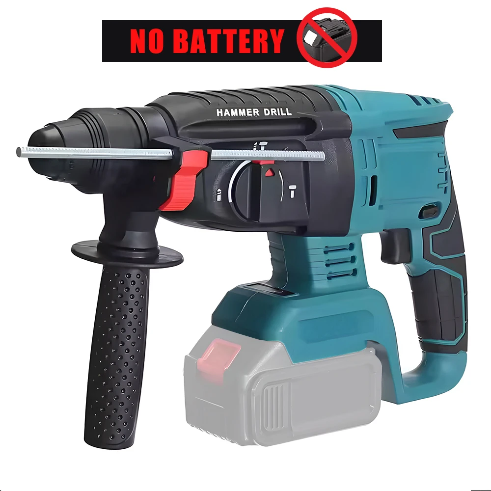 26Mm Borstelloze Elektrische Hamerboor Accuboormachine Voor Makita 21V Batterij Multifunctionele Boorhamer