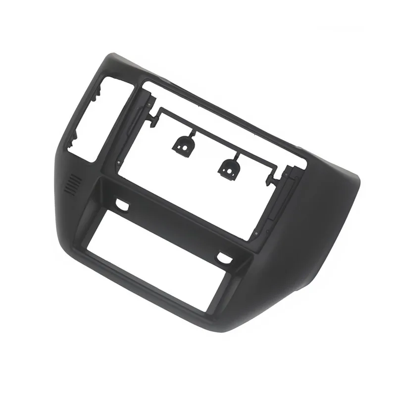 

Auto Stereo Dashboard Dash Fascia Trim Bezel Faceplate 2 Din Car Radio Frame For Nissan Patrol Y61 2004-2012 Black